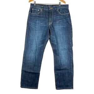 Lucky Brand‎ jeans men's 36x30 329 classic straight blue denim pants retro Y2k